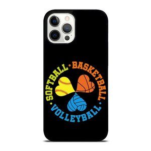 Softball Basketball Volleyball Sporty iPhone Case